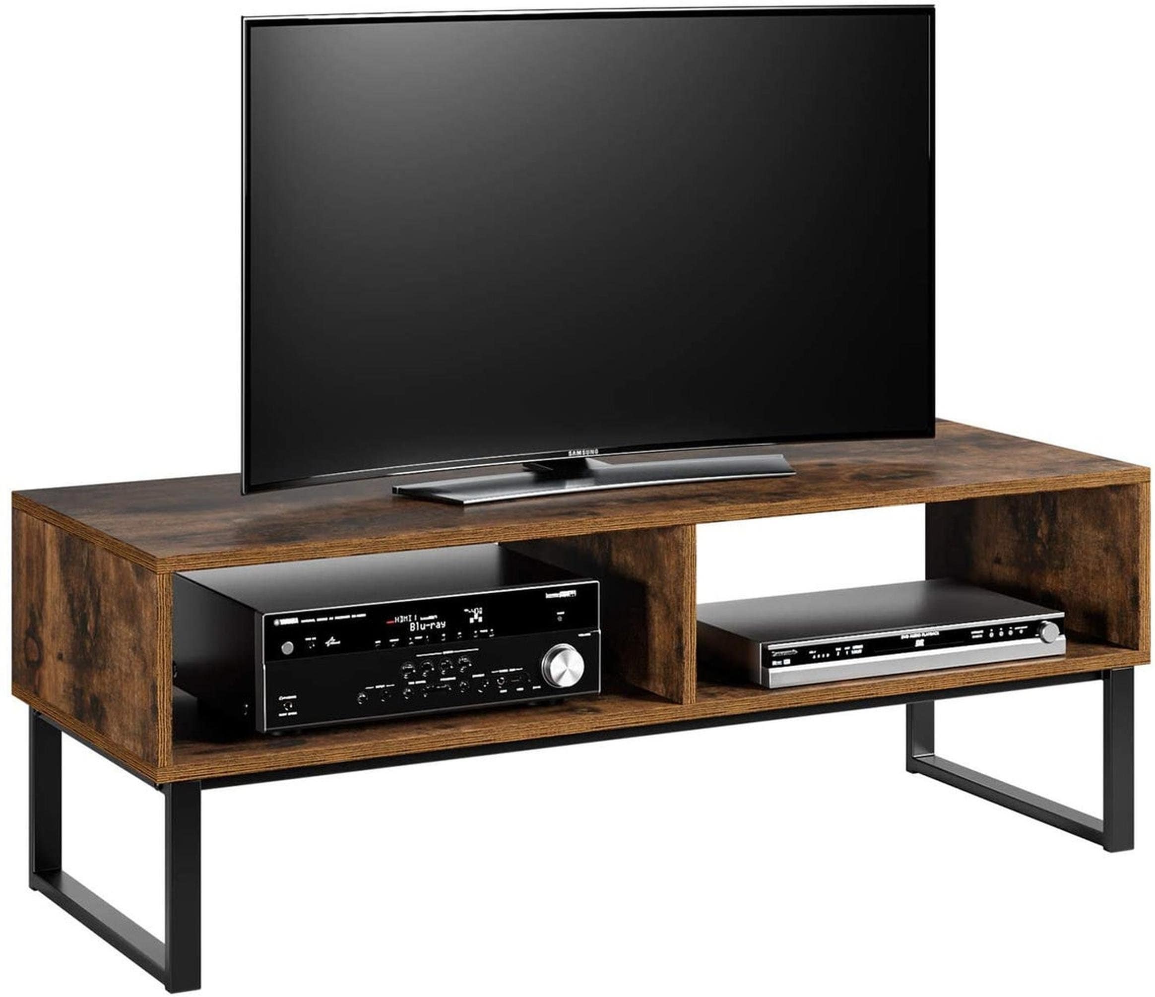 Industrial Style TV Stand Unit With Metal Frame Vintage Retro Etsy