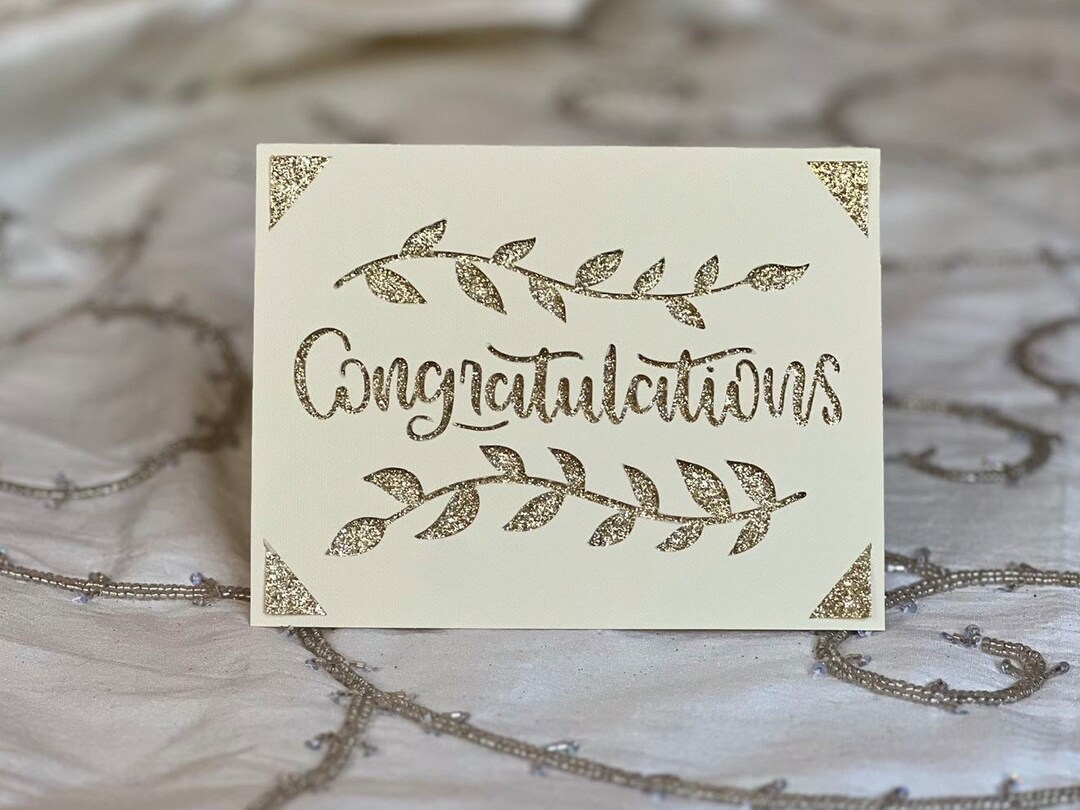 Congratulations Cards, Wedding Card, Special Occasion, Handmade Wedding