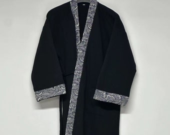 Japanese Clothing Kimono Robe Kimono Cardigan Mens Kimono 