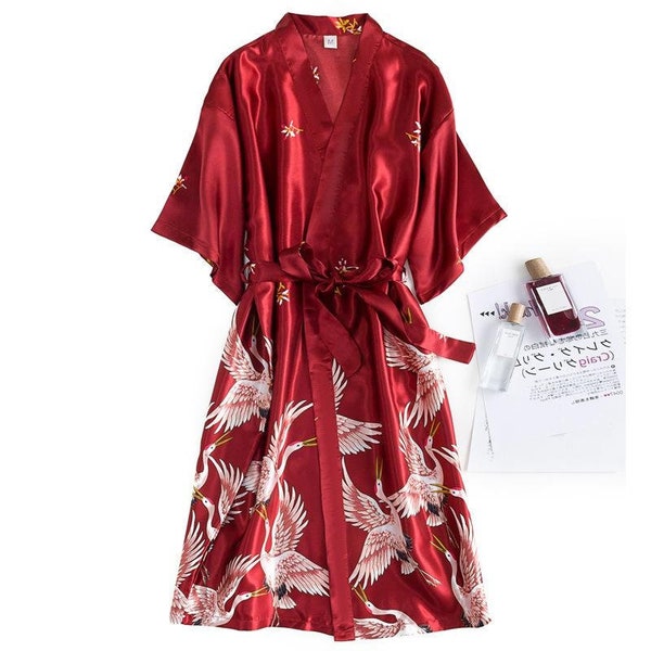 Light Robe Japanese Sexy Japanese Women - Etsy
