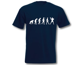 T-Shirt Evolution American Football Fun-Shirt Herren Sport Freizeit