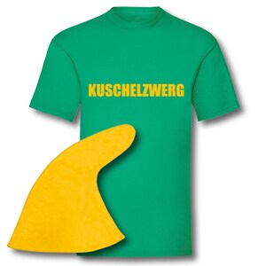 T-Shirt Herren Zwergen Kostüm Wunschtext Zwerg Karneval Fasching Gruppenkostüm Bild 6