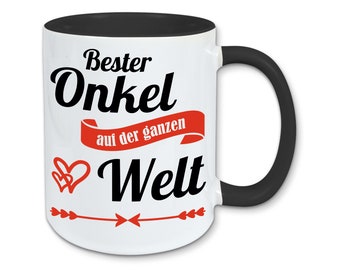 Tasse, Kaffeebecher, Bester Onkel der Welt, Vatertag