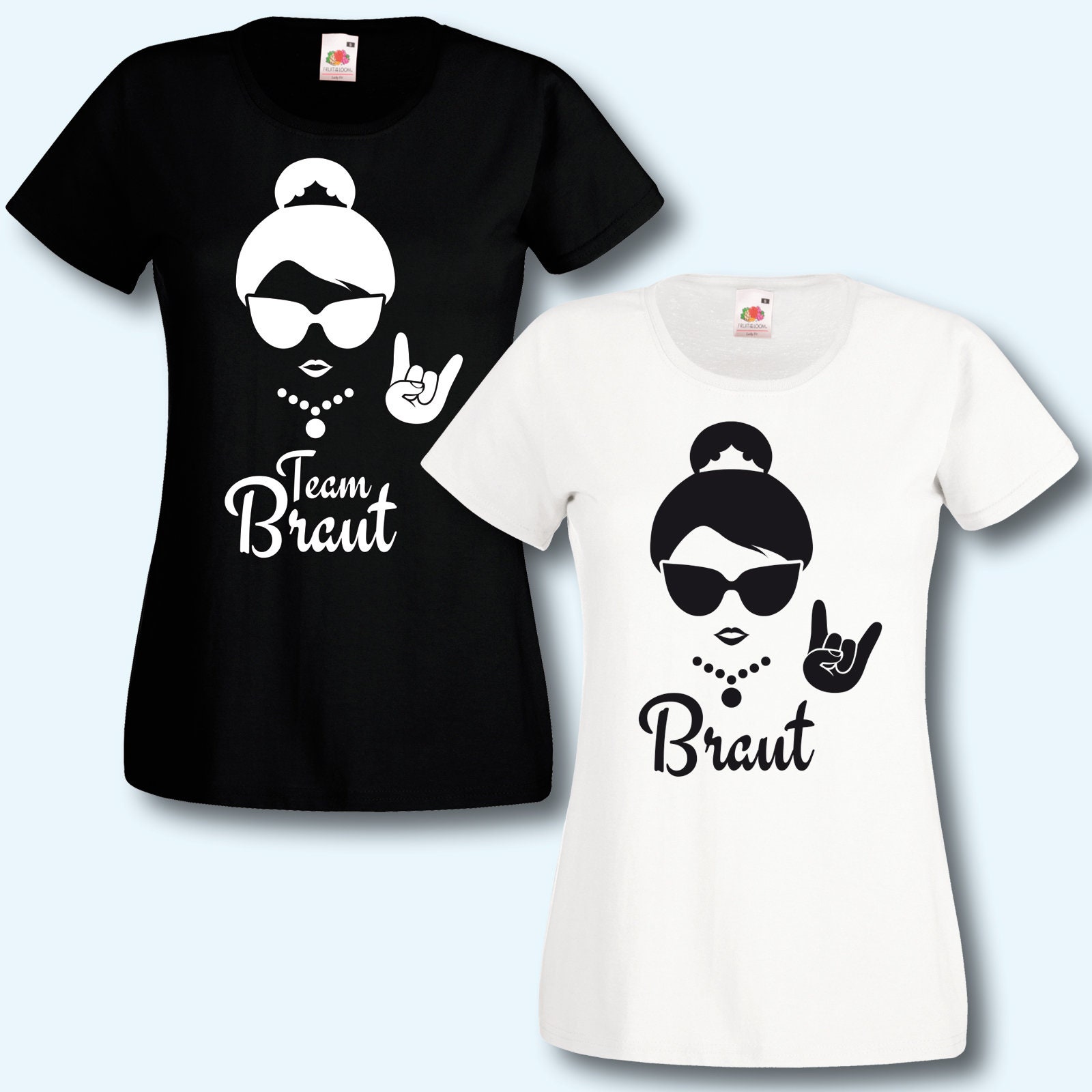 Discover JGA Team Braut Hipster Junggesellinnenabschied T-Shirt