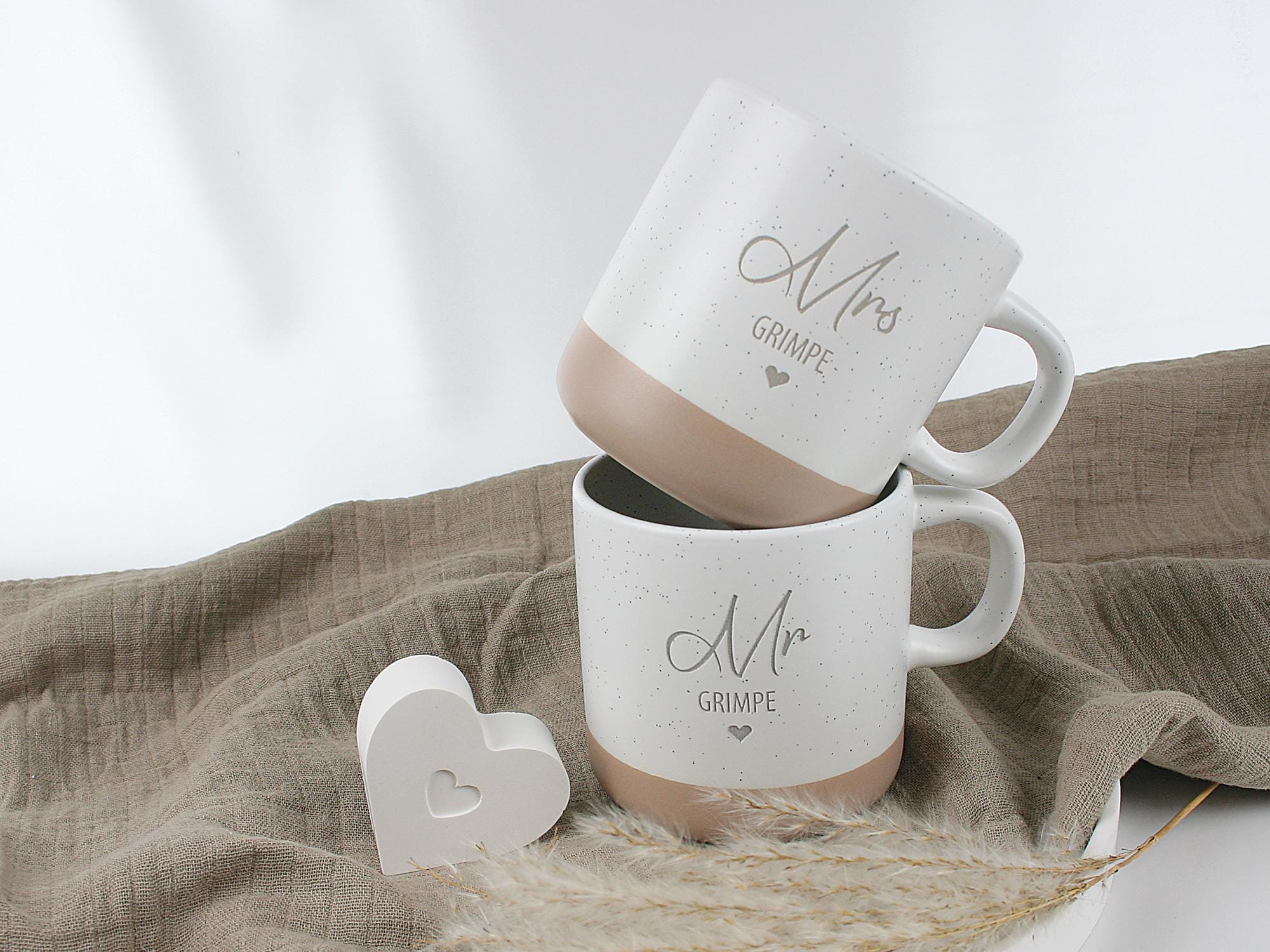 Tassen für hochzeit