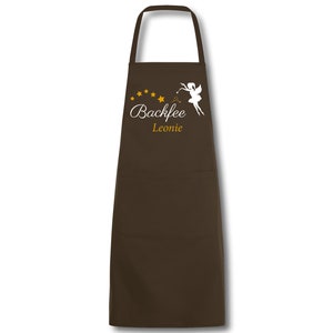 Apron ladies baking fairy personalized with name desired name cooking apron grill apron kitchen apron image 9