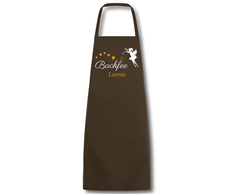 Apron ladies baking fairy personalized with name desired name cooking apron grill apron kitchen apron image 9