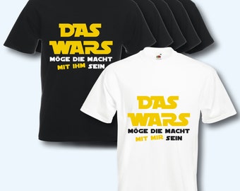 T-Shirt, JGA Das Wars, Junggesellenabschied
