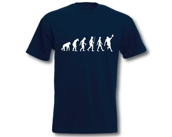 T-Shirt Evolution American Football Fun-Shirt Herren Sport Freizeit