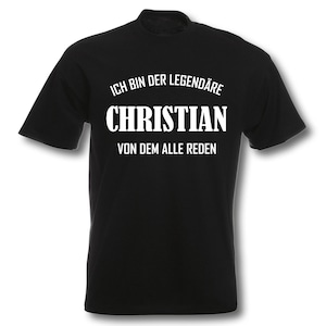 T-Shirt Herren personalisiert ich bin der legendäre Bild 3