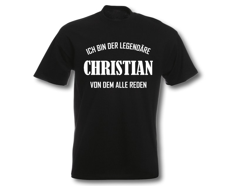 T-Shirt Herren personalisiert ich bin der legendäre Bild 3