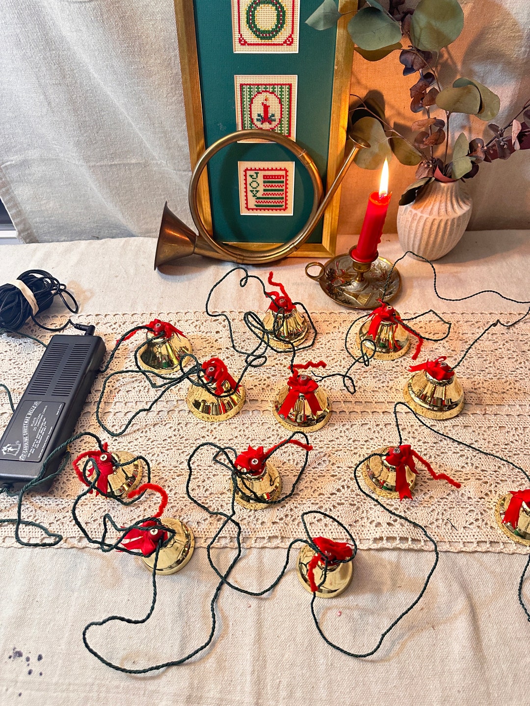 Ye Merrie Minstrel Caroling Christmas Bells 25 Christmas Etsy UK