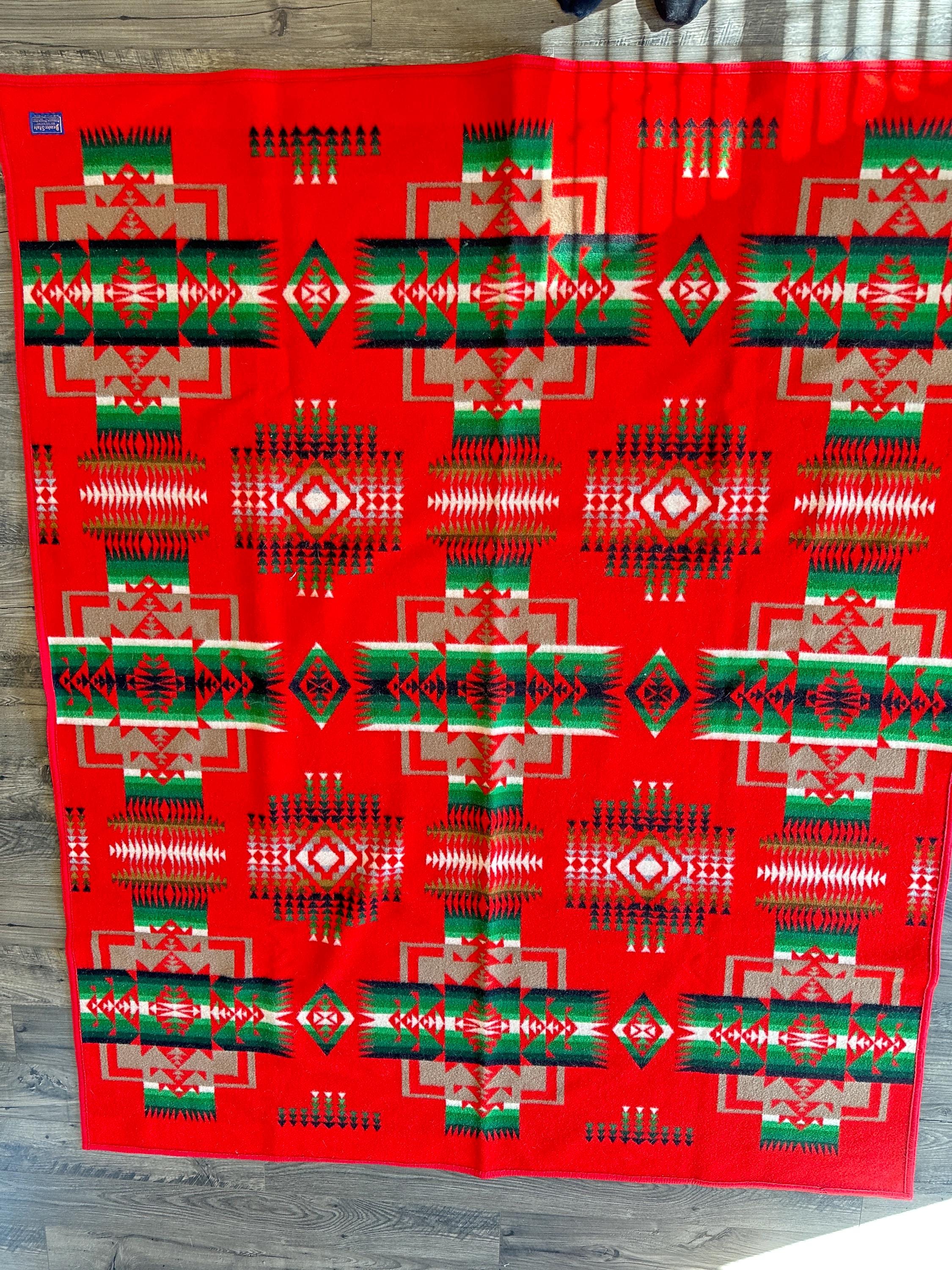 Pendleton Wool Blanket Oregon Vintage - Etsy