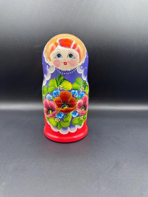 マトリョーシカ 2セット 花柄 スヴェトラーナ・カヴァノヴァさんの