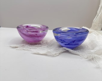 Vintage Kosta Boda Art Glass Bowl | Handblown Swedish Catchall - Etsy
