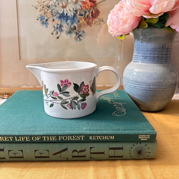 Vintage Port Meirion Botanic Garden Gravy Boat| Rhododendron gravy| port meirion | botanic garden | floral | shabby chic | farmhouse|french