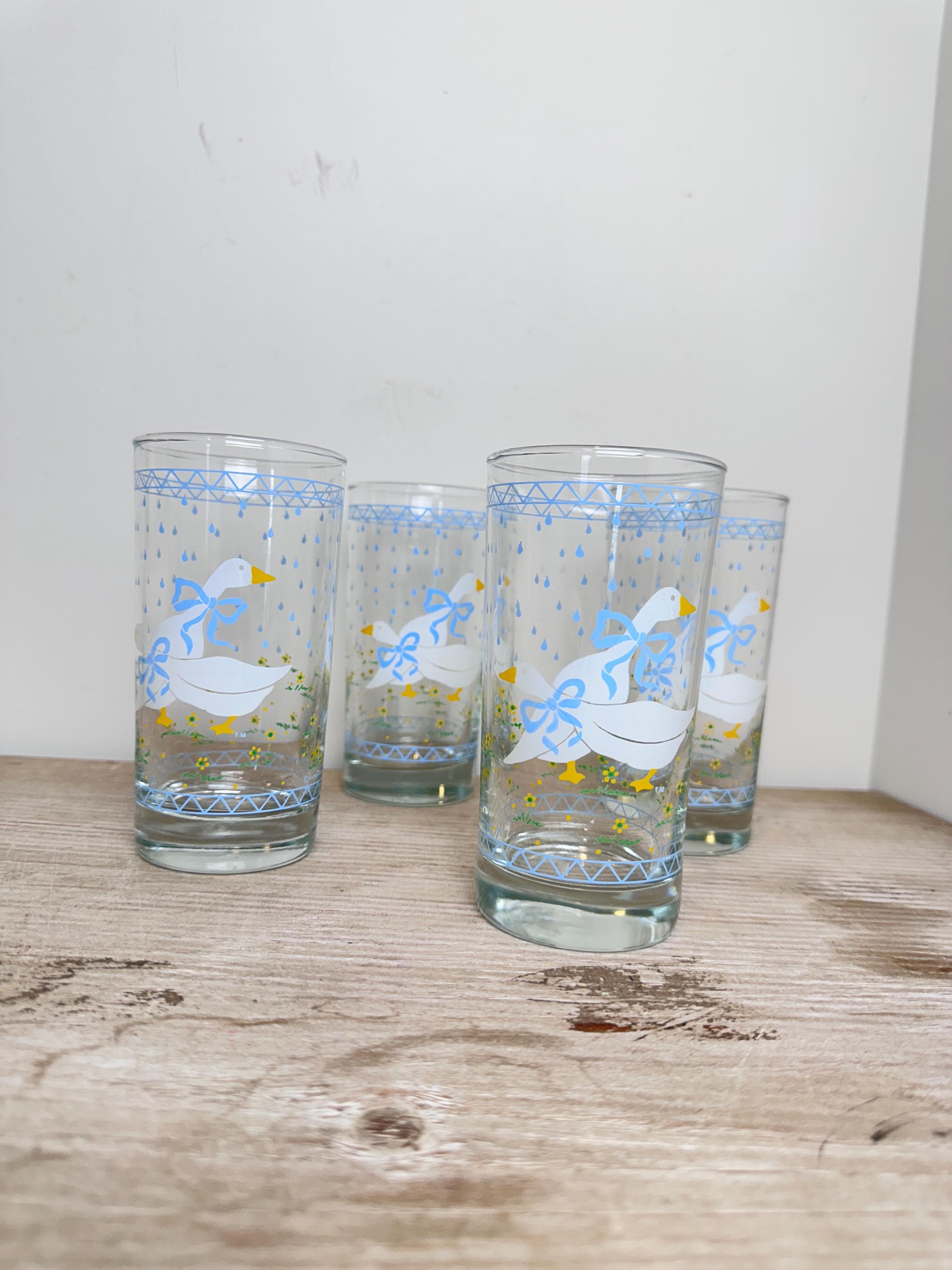80s Drink Glasses - Etsy