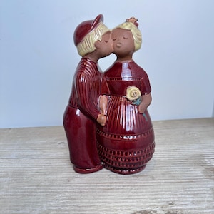 Jie gantofta SWEDEN製　陶器　人形　置物　オブジェ jie Jie gantofta SWEDEN製 陶器 人形 置物 オブジェ