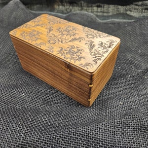 Dark Walnut keepsake box