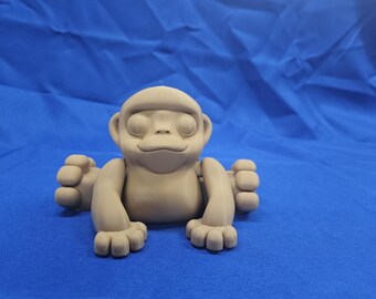 Singe articulé, jouet imprimé en 3D