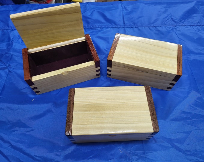 Wooden hinge Boxes