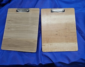 Planche à pince en placage de bois fabriquée à la main