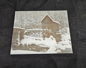 Moulin enneigé - Décoration d'intérieur