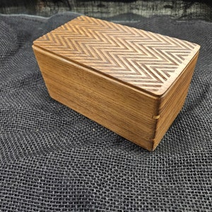 Dark Walnut keepsake box