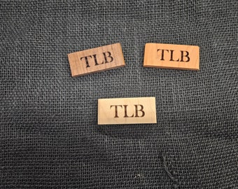 Pince à billets en bois personnalisée - Fait main Kentucky, finition brillante