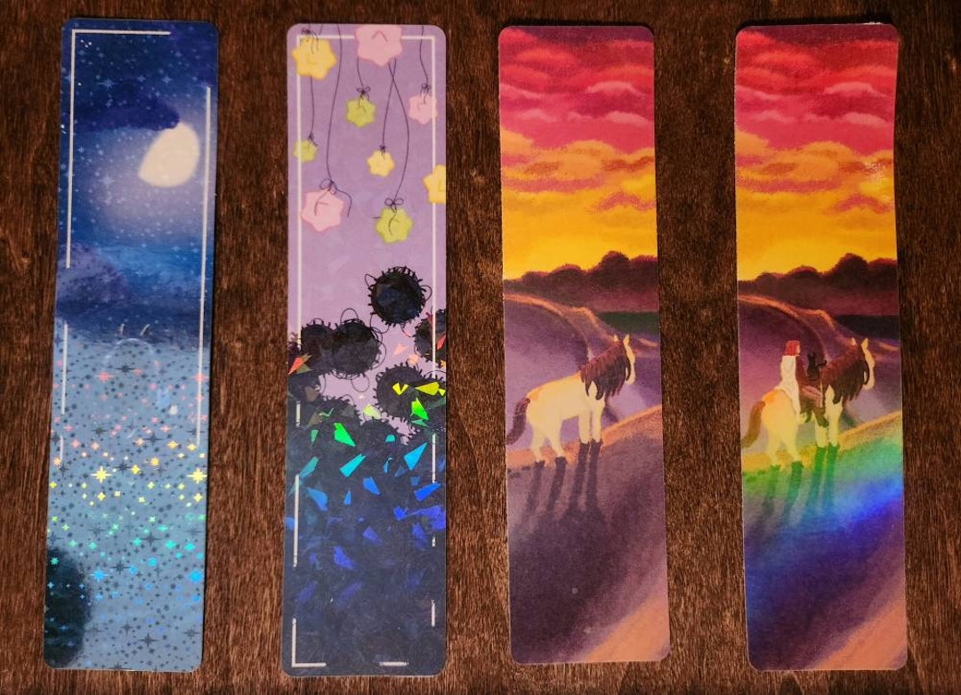 Holographic Bookmarks Etsy
