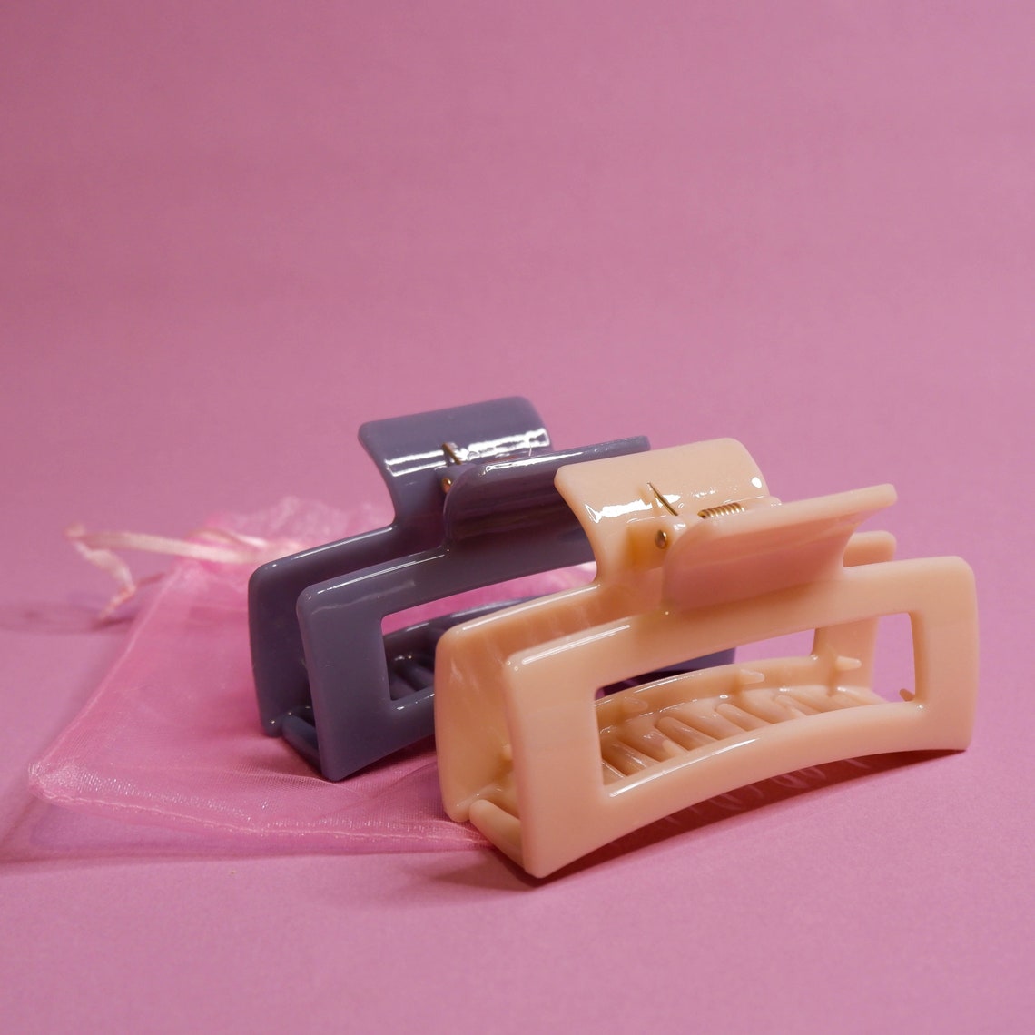 Hair Claws Cute Hair Claws Pack of 1 Pick Your Colours Etsy