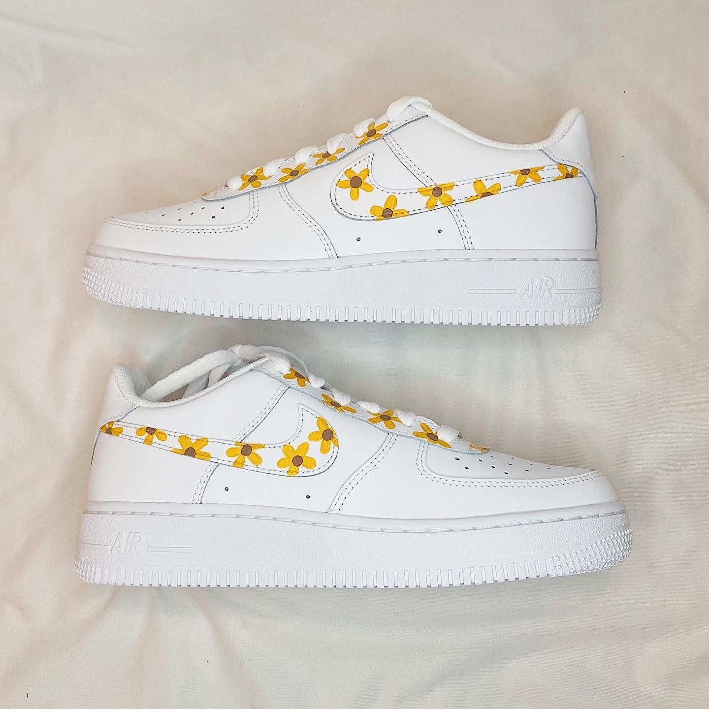 air force 1 with sunflowers