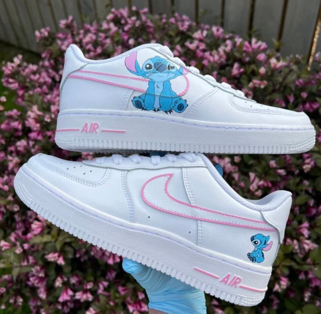 Lilo and Stitch Air Force 1s Teens/adults - Etsy UK