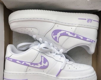 Cow Print coloured Air Force 1’s Teens/Adults