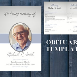 Funeral Template for Man Obituary Template Funeral Template Funeral Funeral Template for Man Obituary Template Funeral Template Funeral