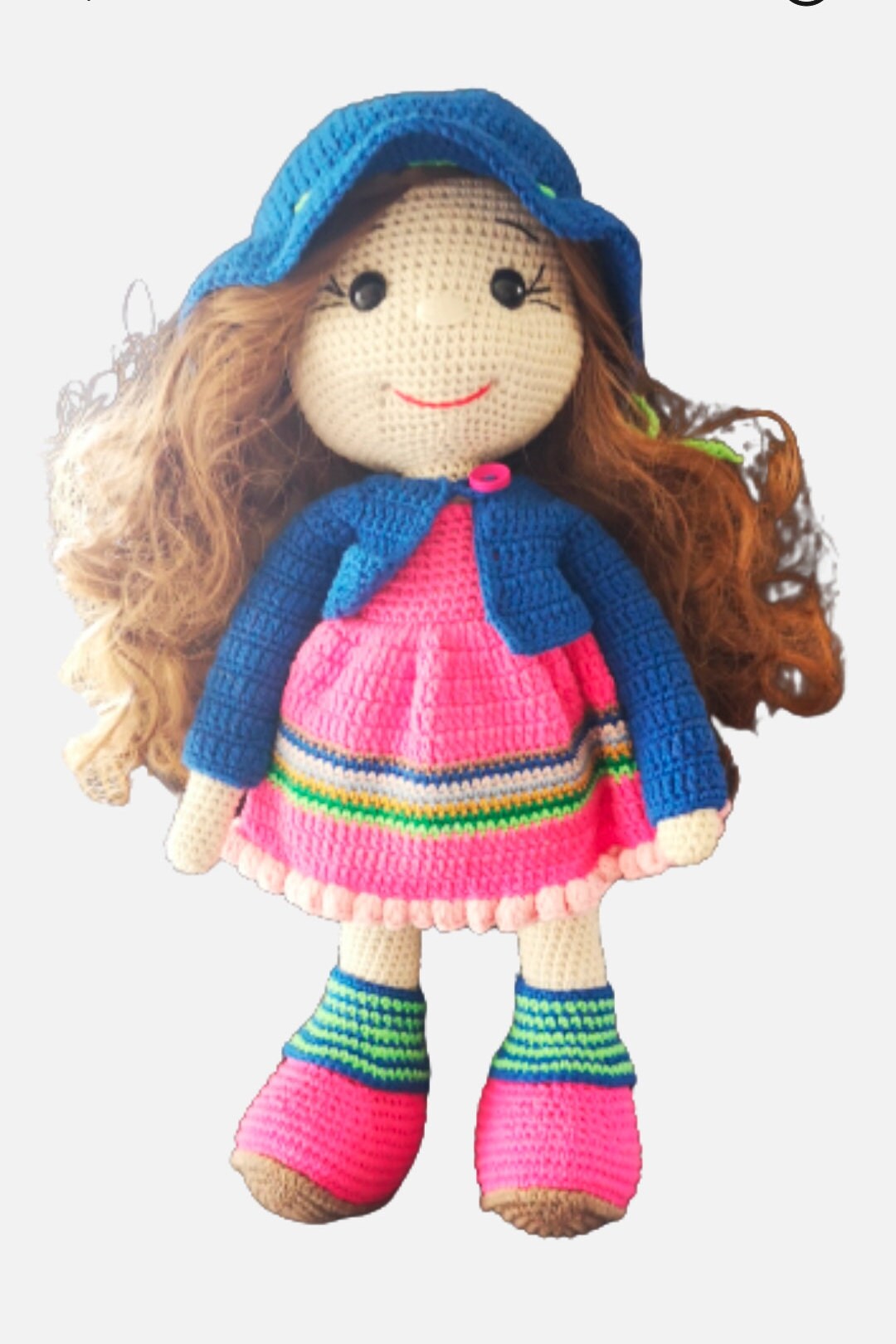 Smile face baby doll, used for sale  
