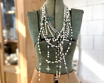 1X Vintage French Rosary