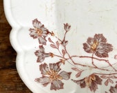 Antique Large Transferware Platter