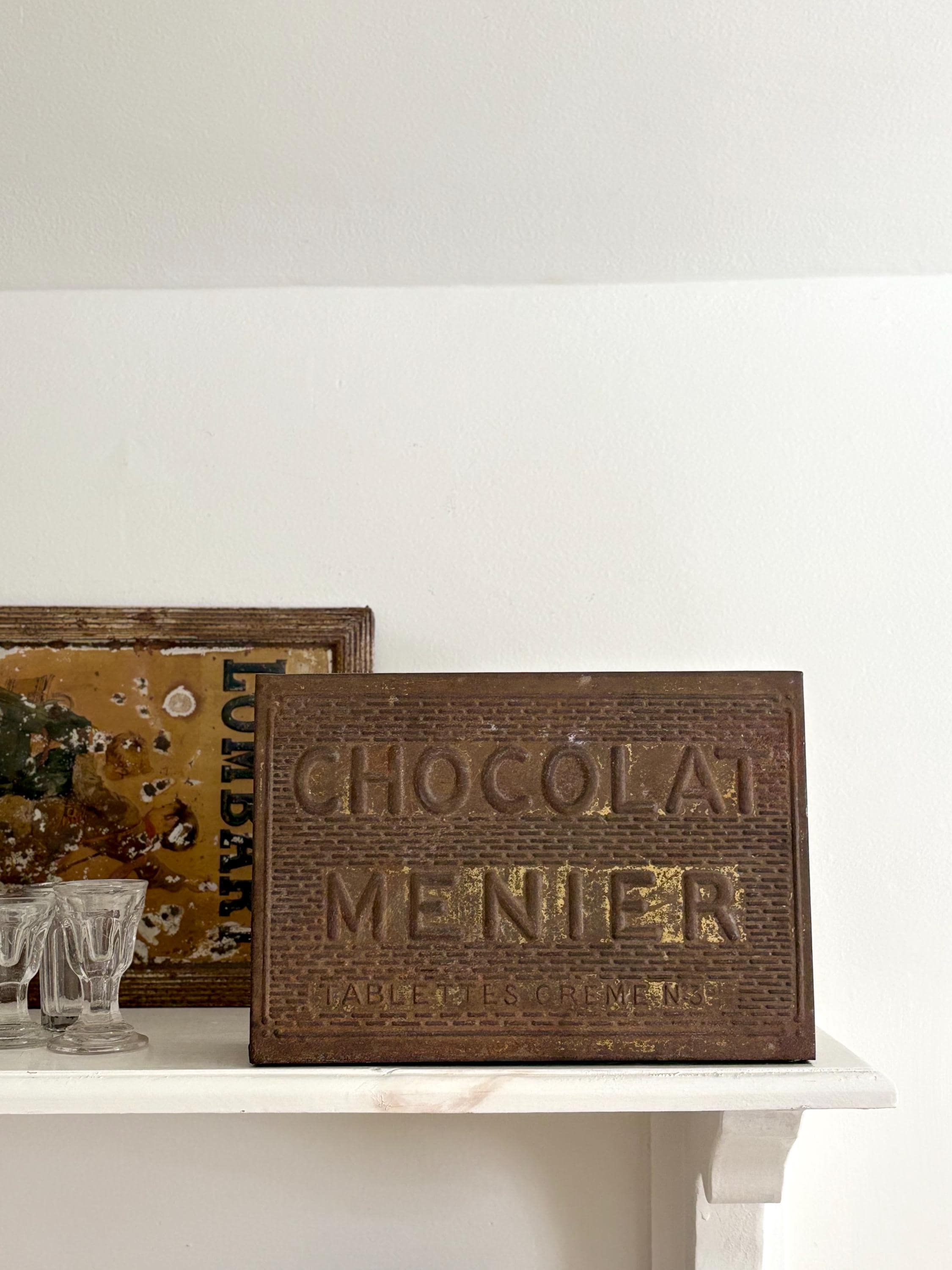 Vintage Chocolat Menier Box - Etsy