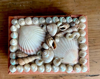 Vintage Shell Souvenir Box