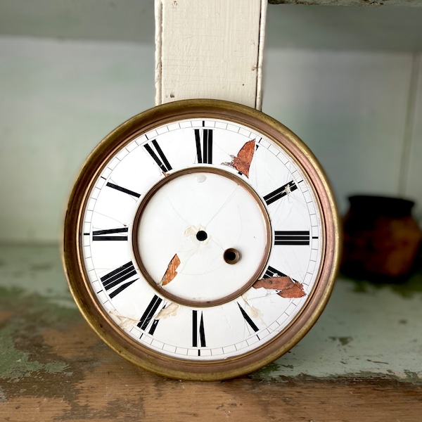Antique Clock Face Etsy