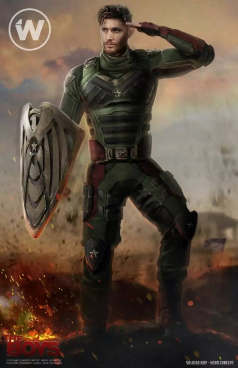 Soldier Boy Shield the Boys 3d Print Etsy Australia