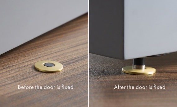 Invisible Door Stopper, Minimalist Door Stop, Magnetic Door