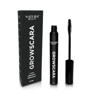 GROWSCARA Lash Serum Mascara – Eyelash Growth Serum | 100% Natural | NATURA BEAUTY™ | Lash Health & Longer Lashes | Vegan Lash Booster
