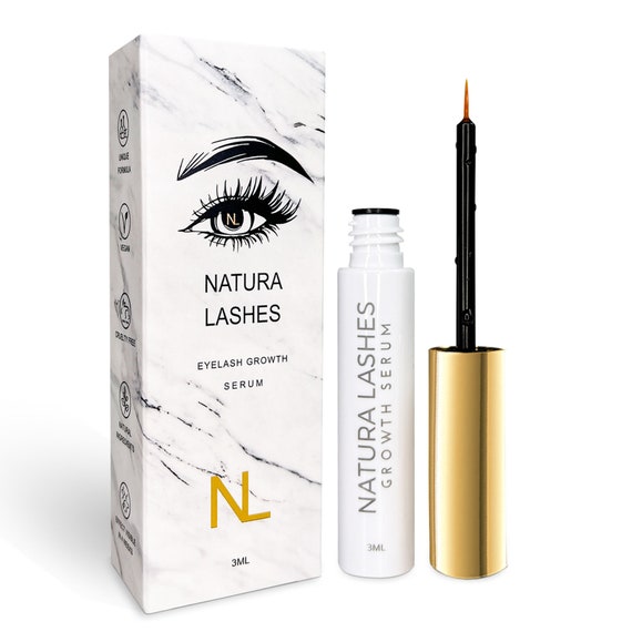 NATURA LASHES - Organic Eyelash Growth Serum,healthy Lash