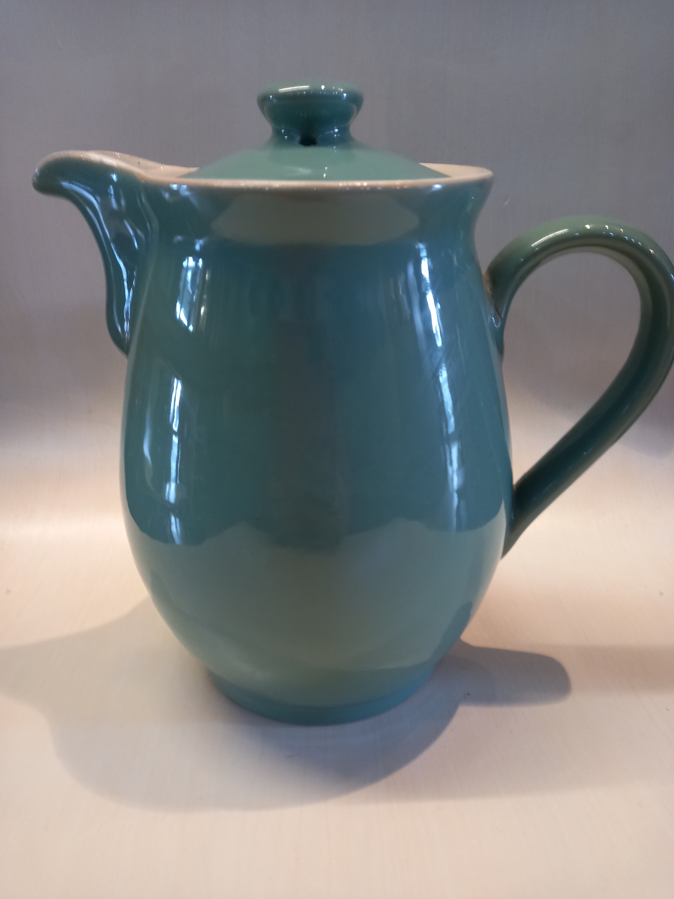 Denby Stoneware Manor Green Tea/Coffee Pot 2.5 Pints. Etsy