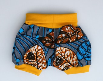 African wax cloth sarouel shorts for baby