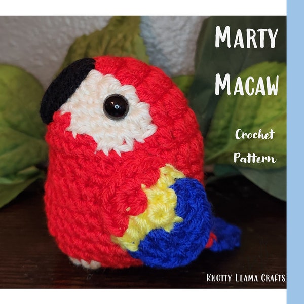 Marty Macaw Häkelanleitung