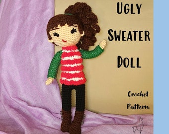 Ugly Sweater Doll Crochet Pattern