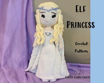 Patron de princesse elfe au crochet